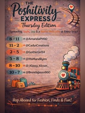 Klassy is LIVE! Poshitivity Express Thursday Edition